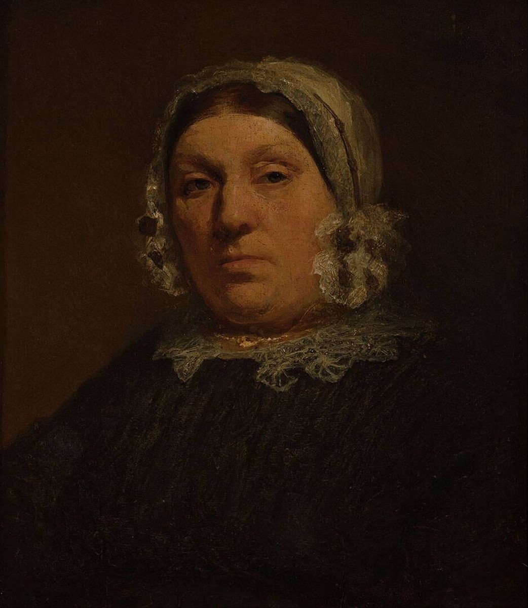 Portret Johanny Martiny Berendes-Schmidt 1793-1868 autorstwa Matthijs Maris