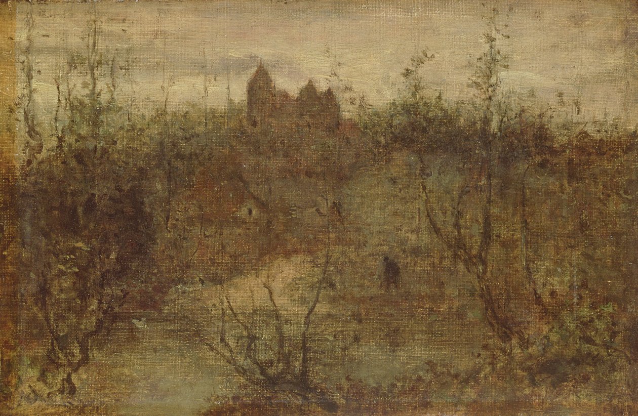 Zaczarowany Zamek, ok.1887 autorstwa Matthijs Maris