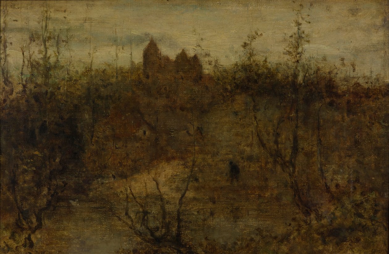 Zaczarowany zamek autorstwa Matthijs Maris