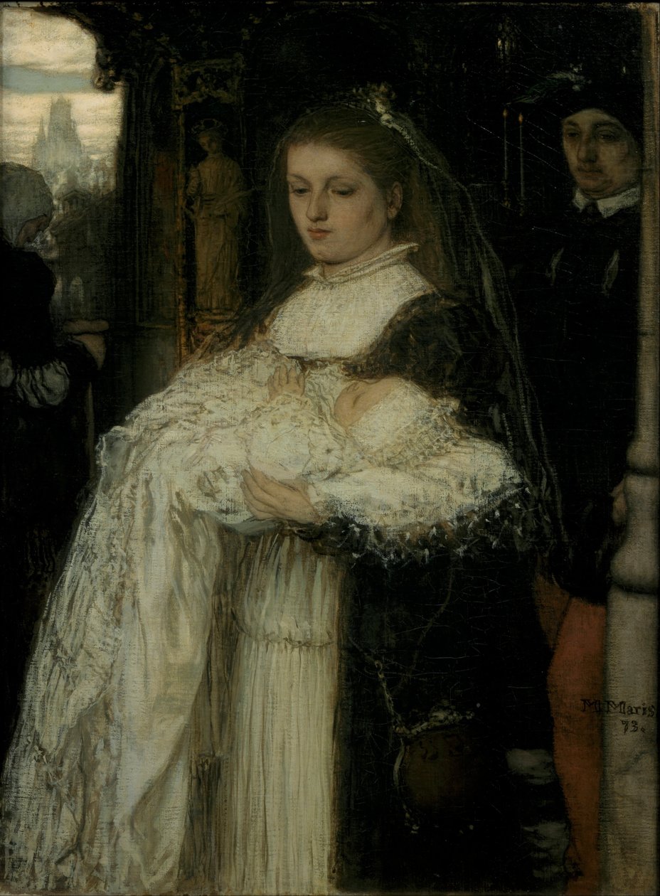 Procesja chrzcielna w Lozannie autorstwa Matthijs Maris