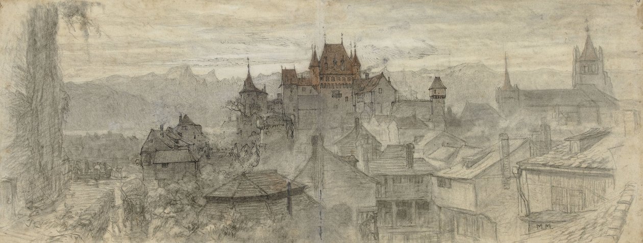 Widok Lozanny II autorstwa Matthijs Maris