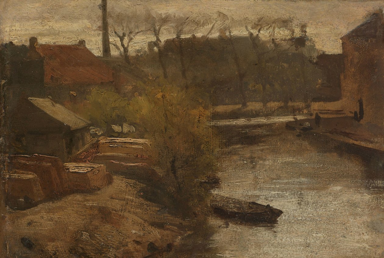 Noord-West-Buitensingel w Hadze autorstwa Matthijs Maris