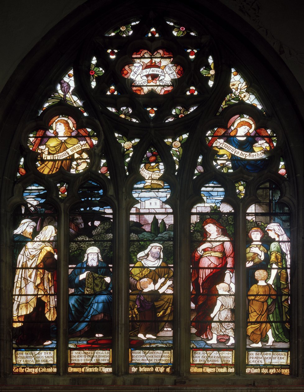 Cnotliwa Kobieta, Święta Trójca, Leamington Spa, Cottier & Co, ok. 1890 r. autorstwa Matthijs Maris