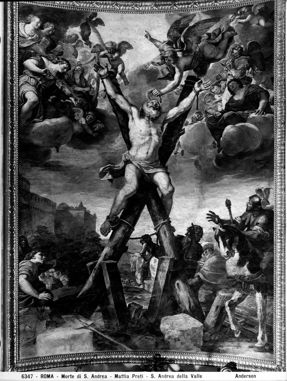 Męczeństwo św. Andrzeja, 1650-51 autorstwa Mattia Preti