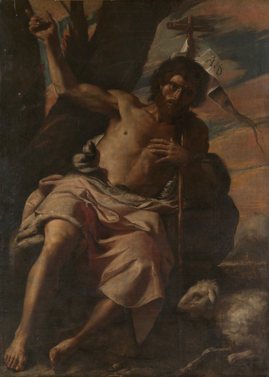 Przepowiadanie św. Jana Chrzciciela, ca. 1650. autorstwa Mattia Preti