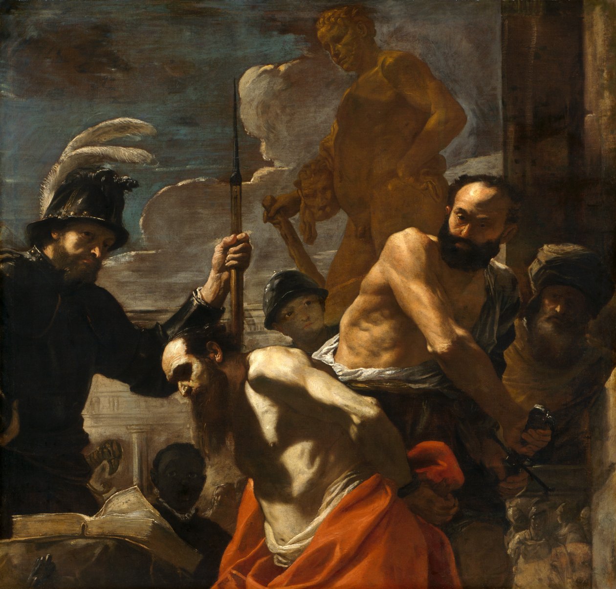Męczeństwo św. Pawła, ok. 1656-59 autorstwa Mattia Preti