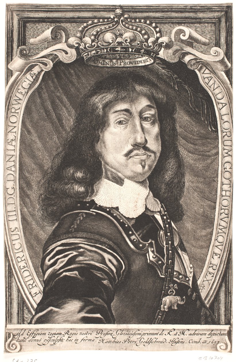 Fryderyk III autorstwa Mattis Petersen