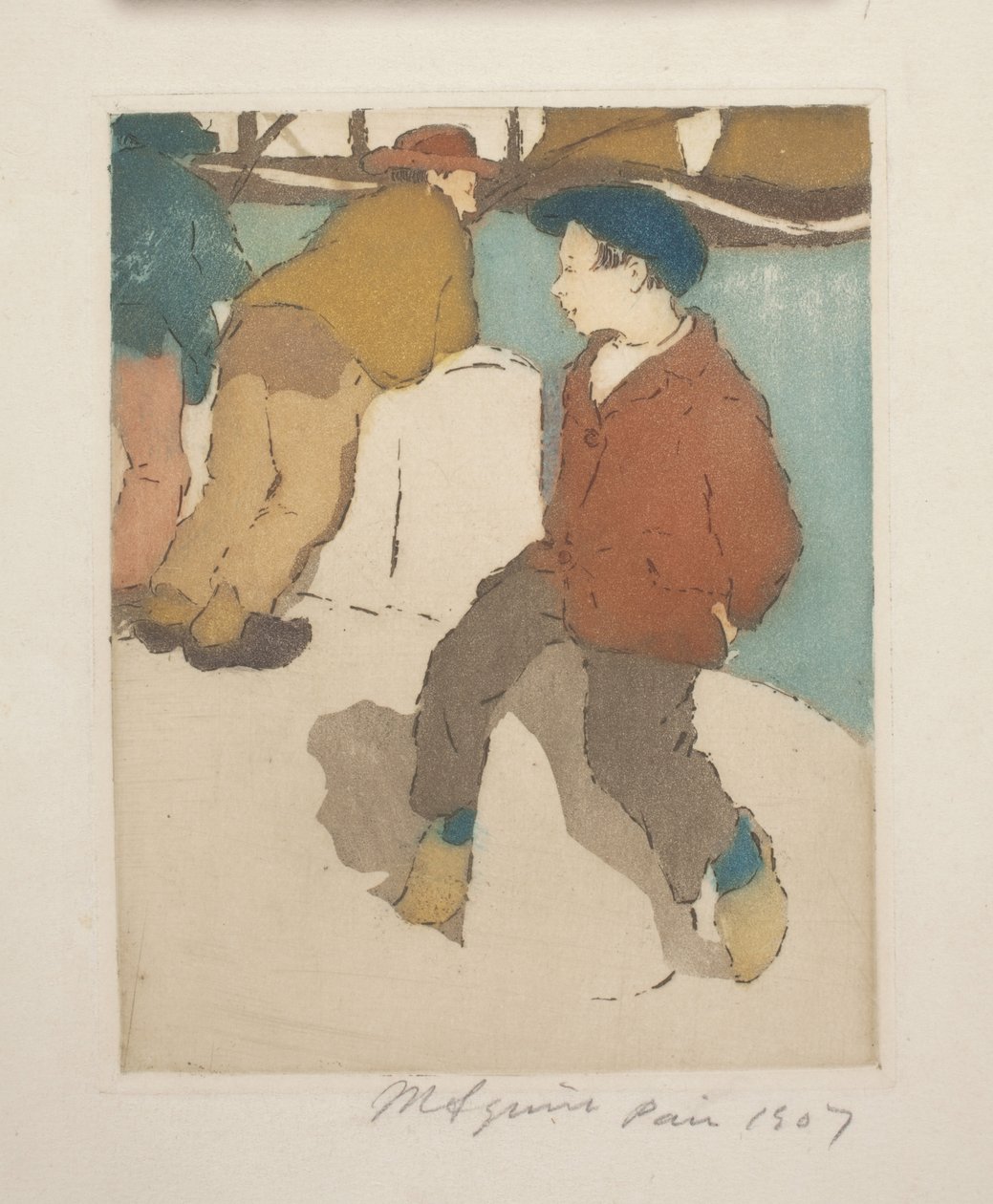 Sur le quai (Na nabrzeżu) autorstwa Maud Hunt Squire