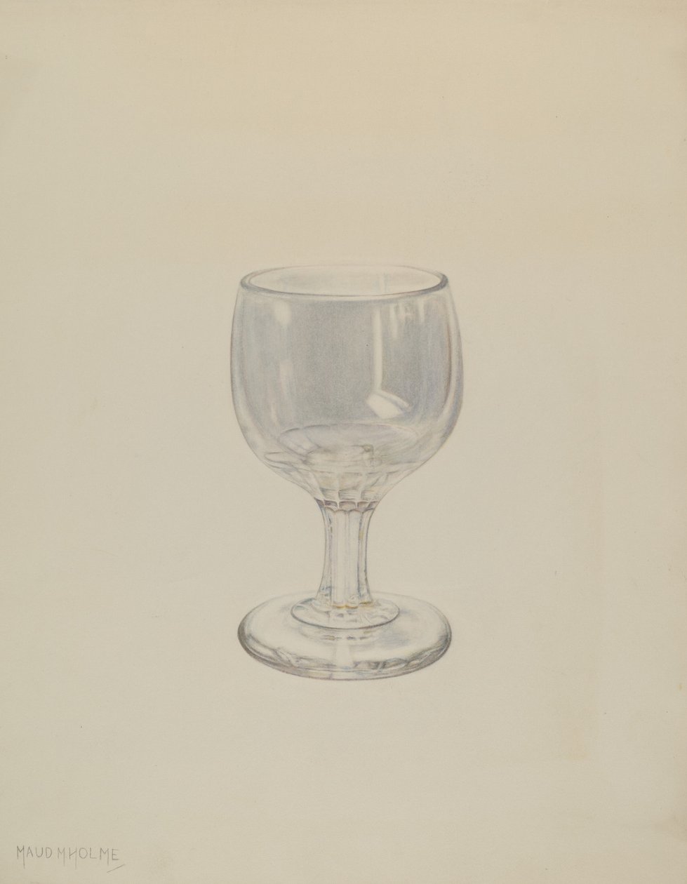 Szkło autorstwa Maud M. Holme