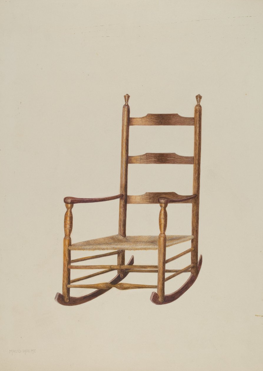 Bujane krzesło autorstwa Maud M. Holme
