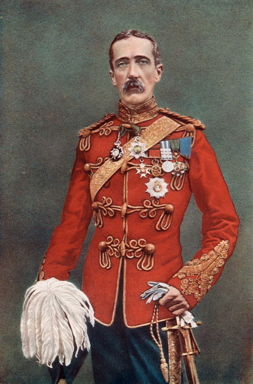 Generał dywizji Sir John C Ardagh, dyrektor wywiadu wojskowego, 1902. autorstwa Maull and Fox