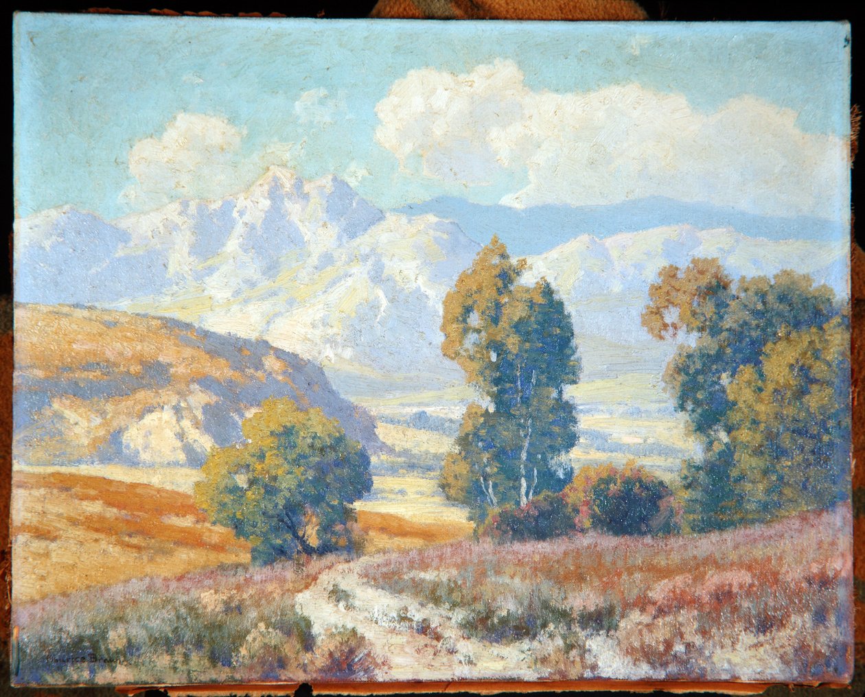 Góry Cuyamaca, ok. 1920 autorstwa Maurice Braun