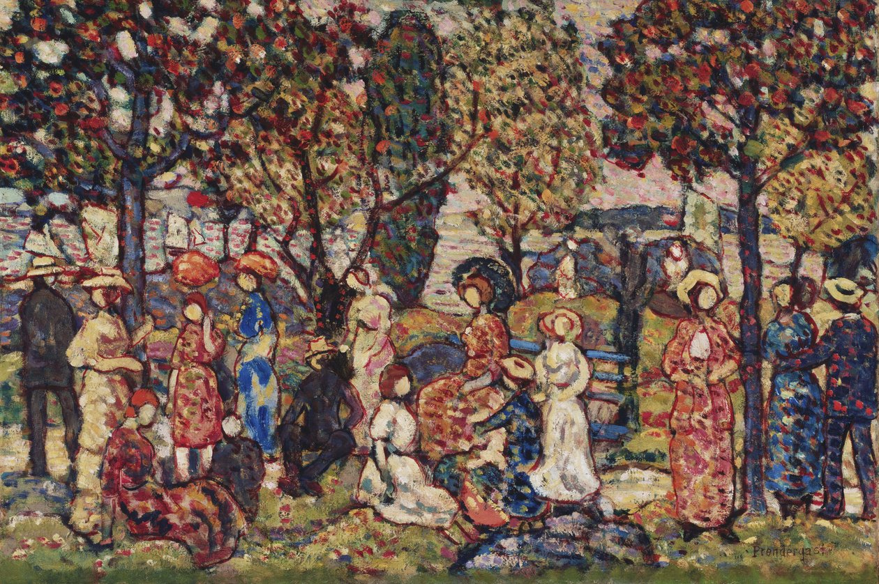 Jesień autorstwa Maurice Brazil Prendergast
