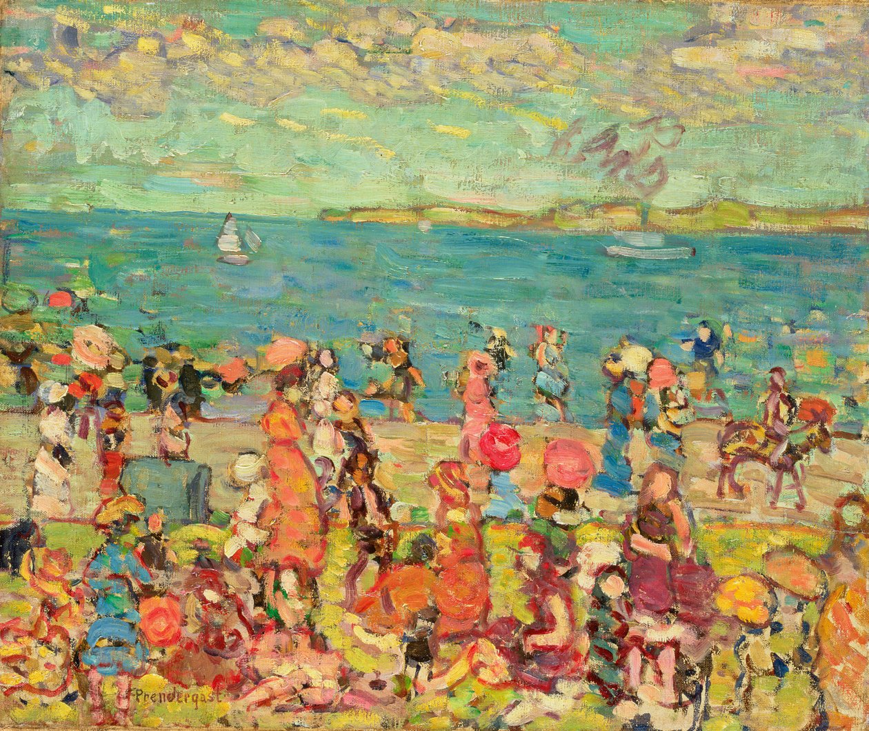Scena na plaży, c.1912-13 autorstwa Maurice Brazil Prendergast