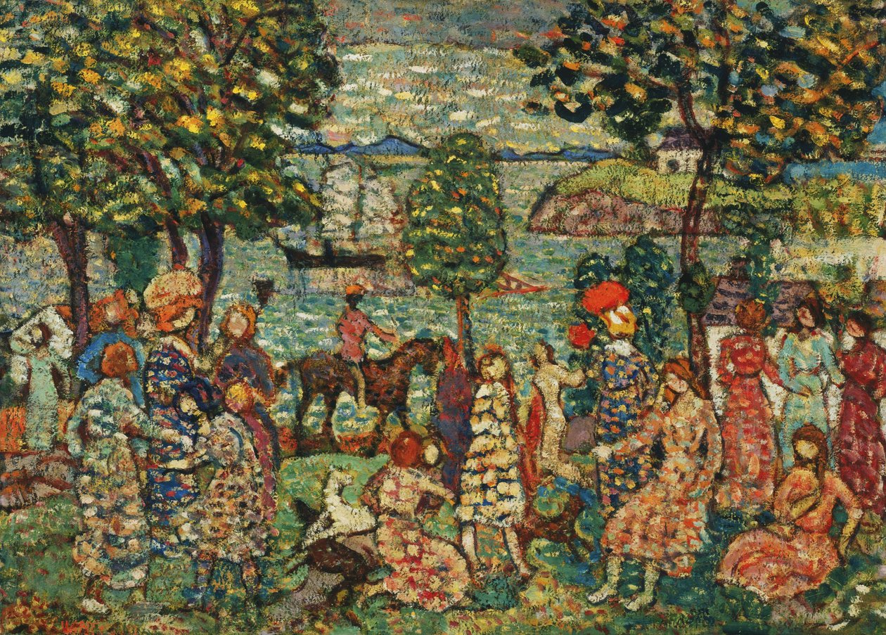Fantazja autorstwa Maurice Brazil Prendergast