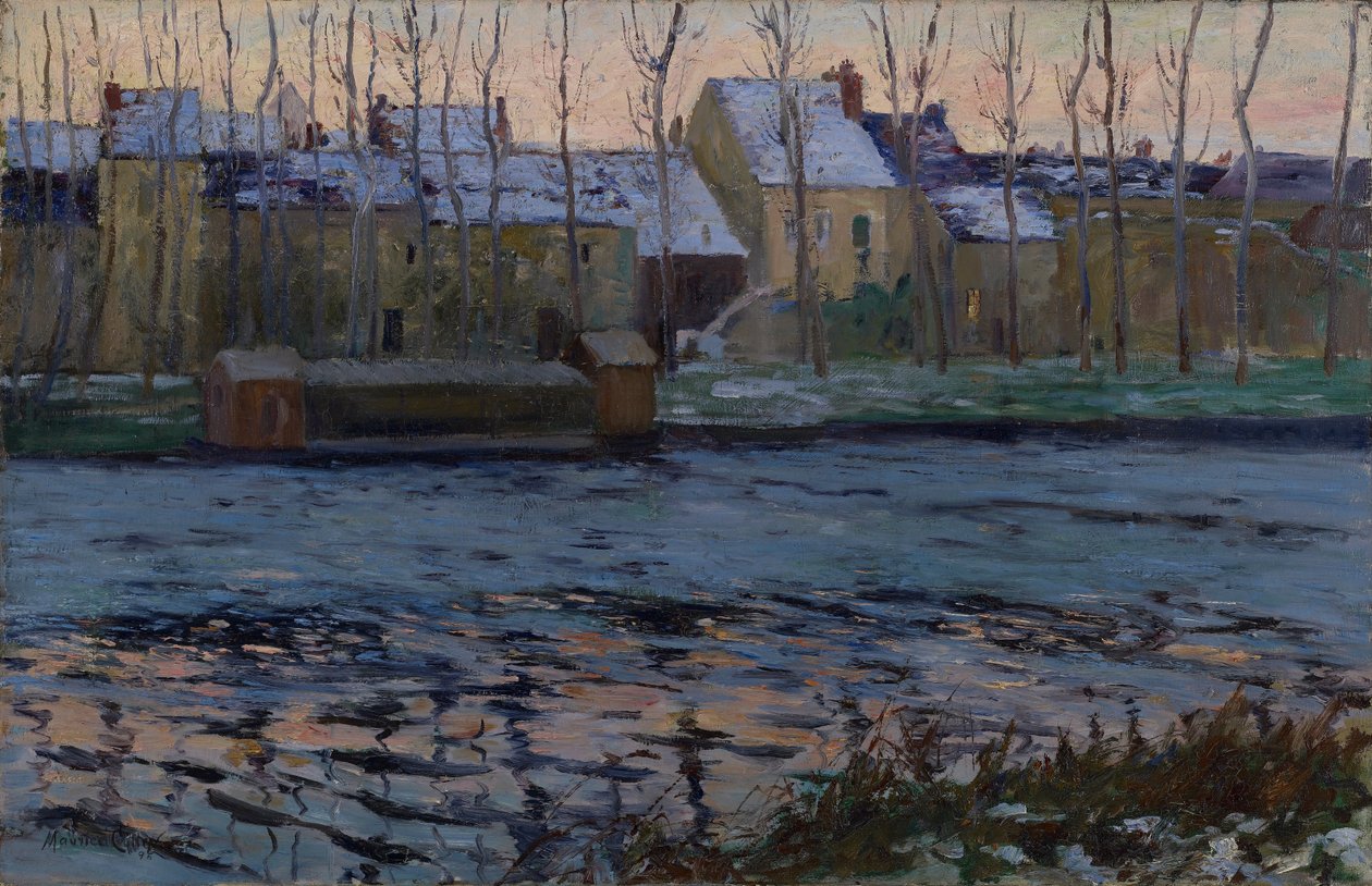 Moret, Zima autorstwa Maurice Galbraith Cullen