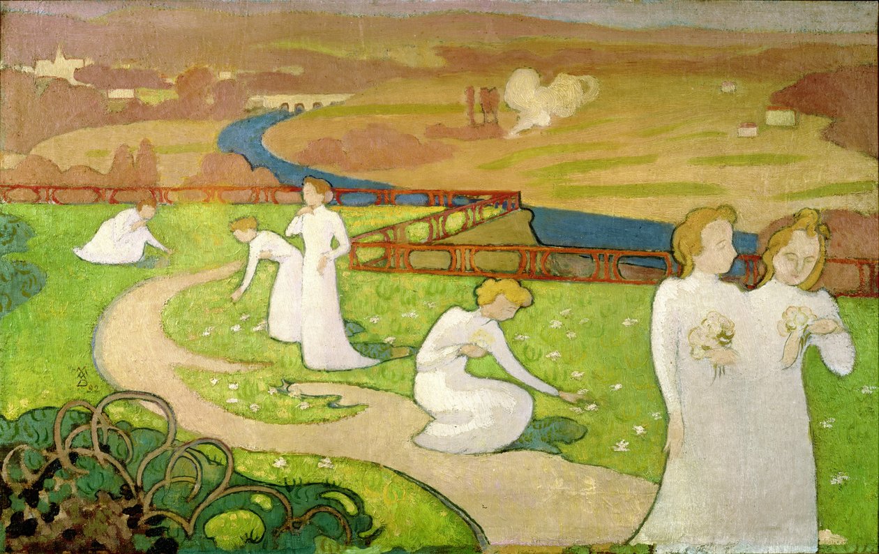 Kwiecień, 1892 autorstwa Maurice Denis