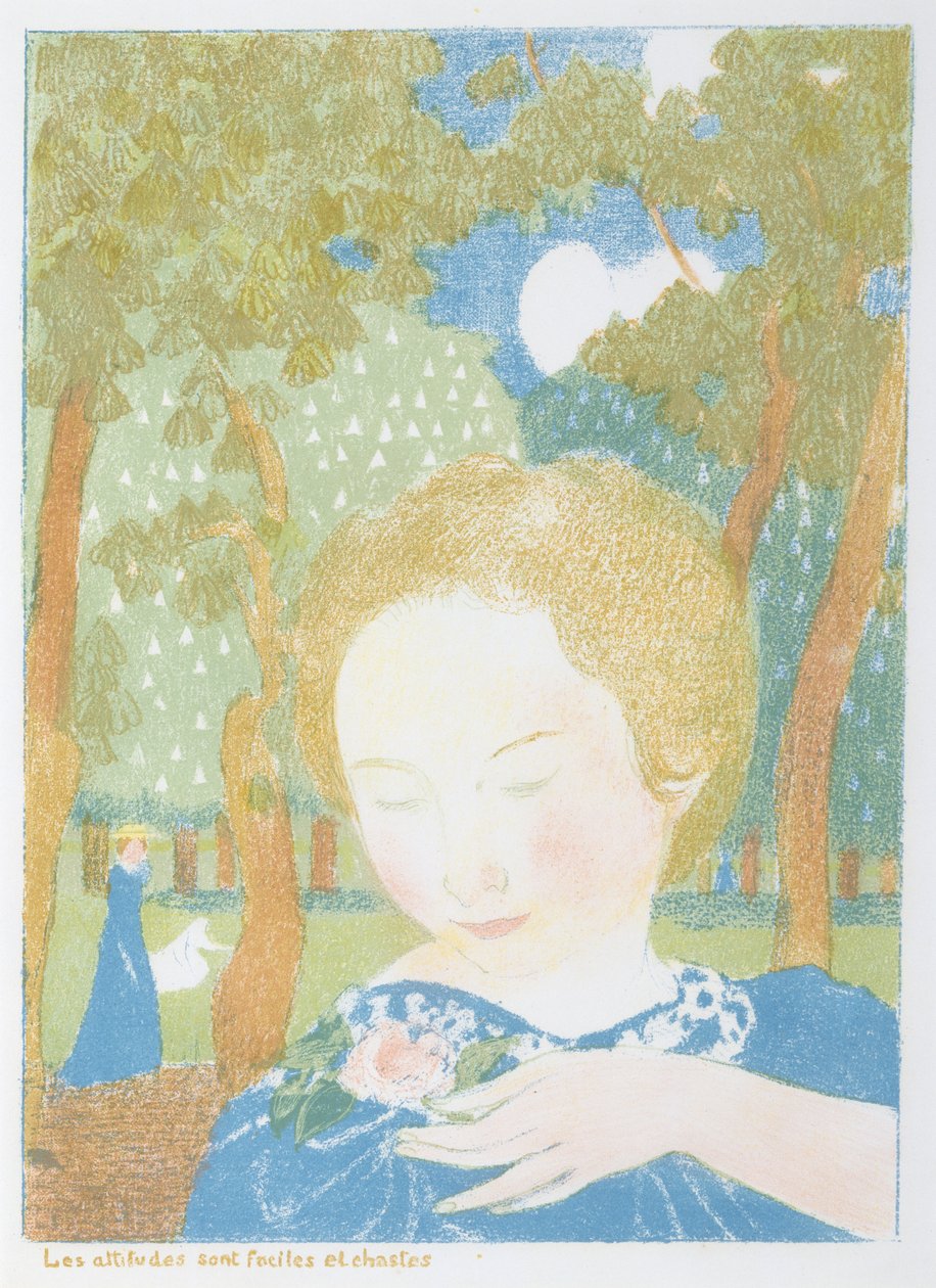 Postawy są proste i czyste z serii Miłość, wydanej w 1895 r. autorstwa Maurice Denis