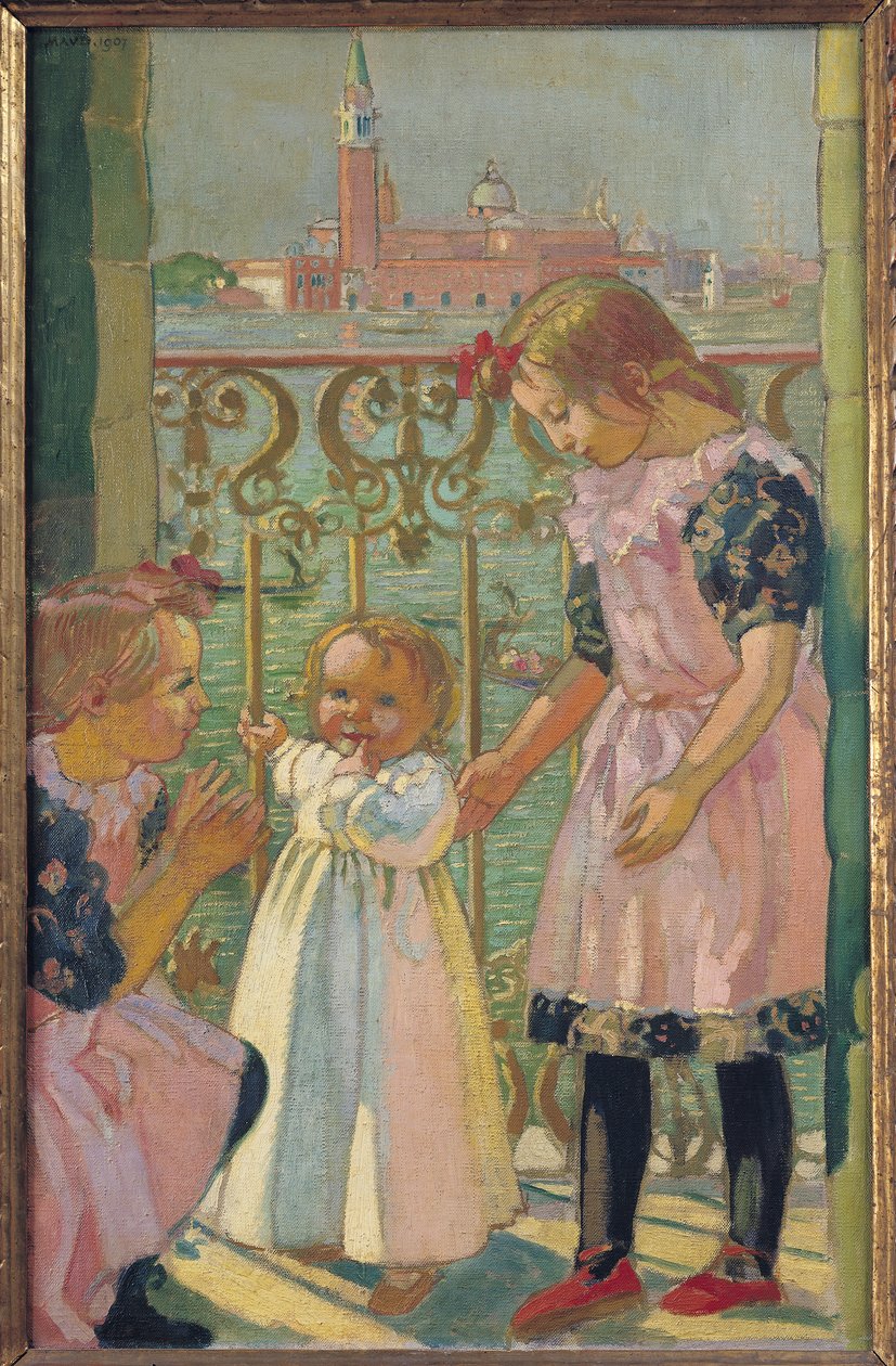 Na weneckim balkonie autorstwa Maurice Denis