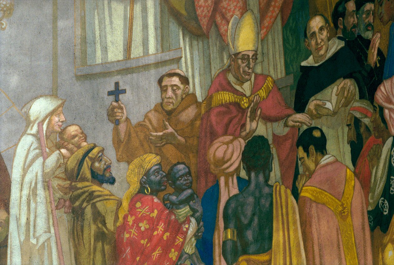 Pięćdziesiątnica, szczegół, z absydy kościoła, 1934 (zob. też 83802 i 252658) autorstwa Maurice Denis