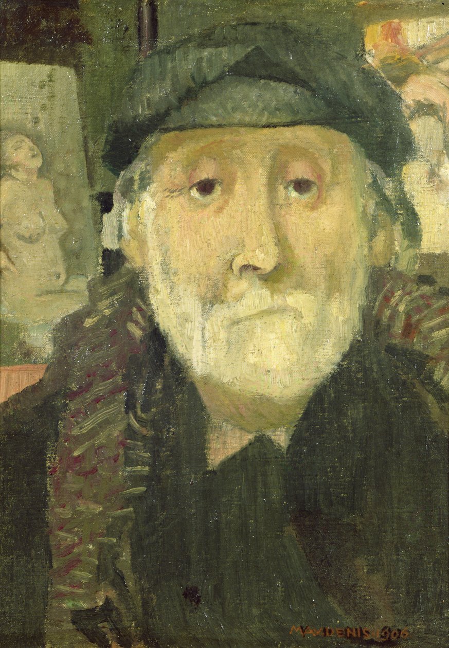 Portret Edgara Degasa (1834-1917) 1906 autorstwa Maurice Denis