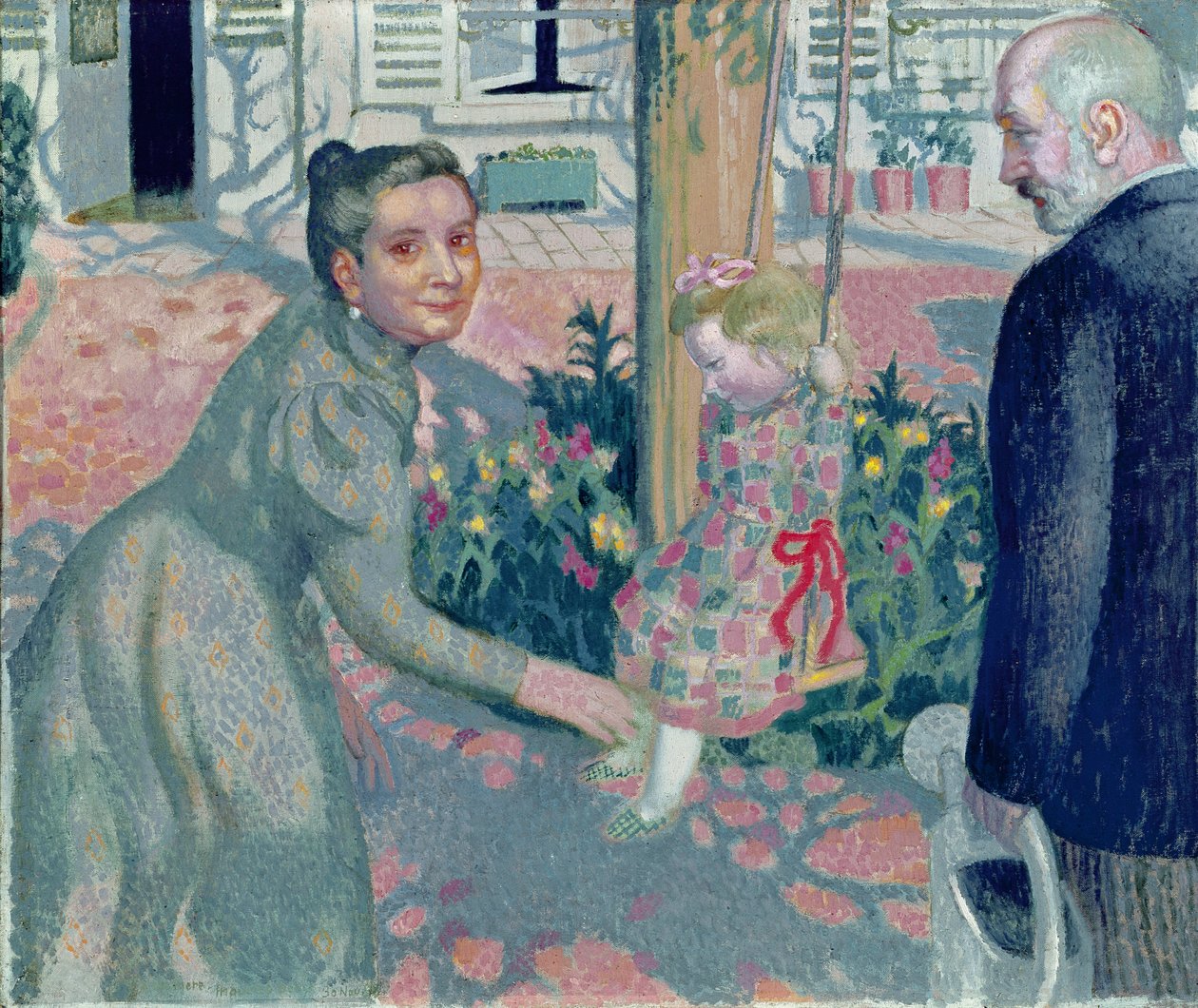 Portret dziadków Denisów, 1899 autorstwa Maurice Denis