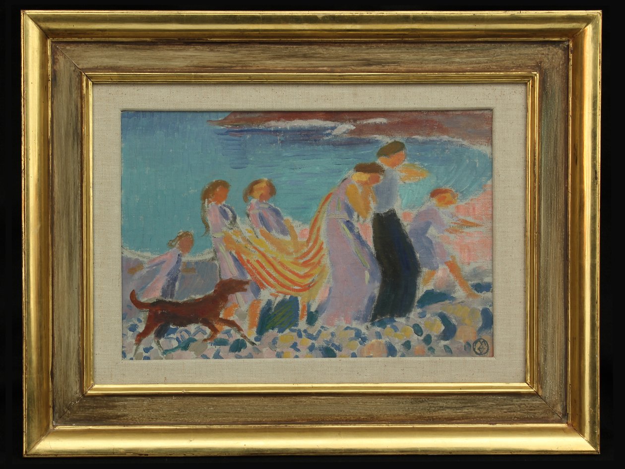 Ucztowanie na plaży, ok. 1905 autorstwa Maurice Denis