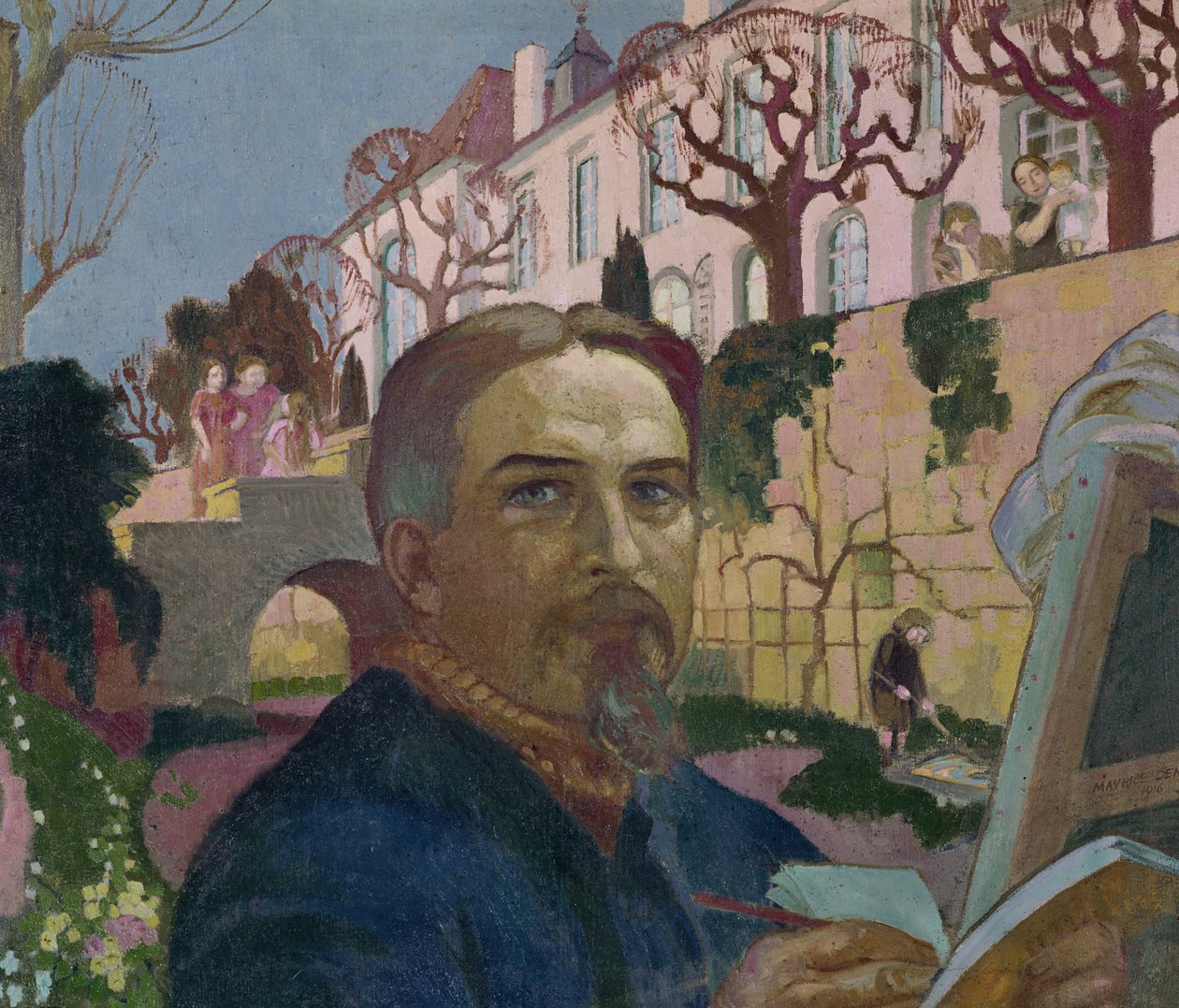 Autoportret, 1916 autorstwa Maurice Denis