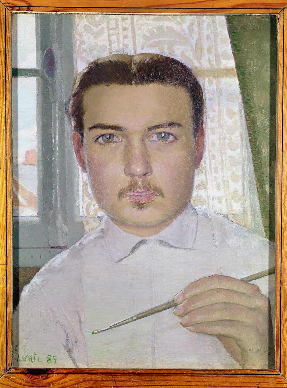 Autoportret w wieku 18 kwietnia 1889 r. autorstwa Maurice Denis