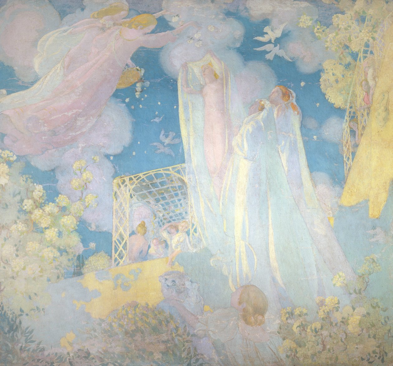 Wiosna, 1896 autorstwa Maurice Denis