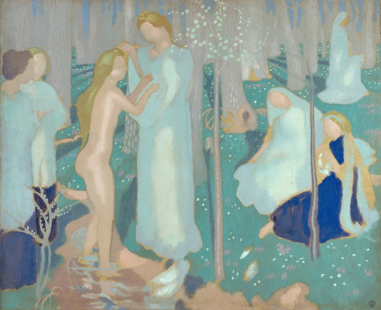 Wiosna, ok. 1894-99 autorstwa Maurice Denis