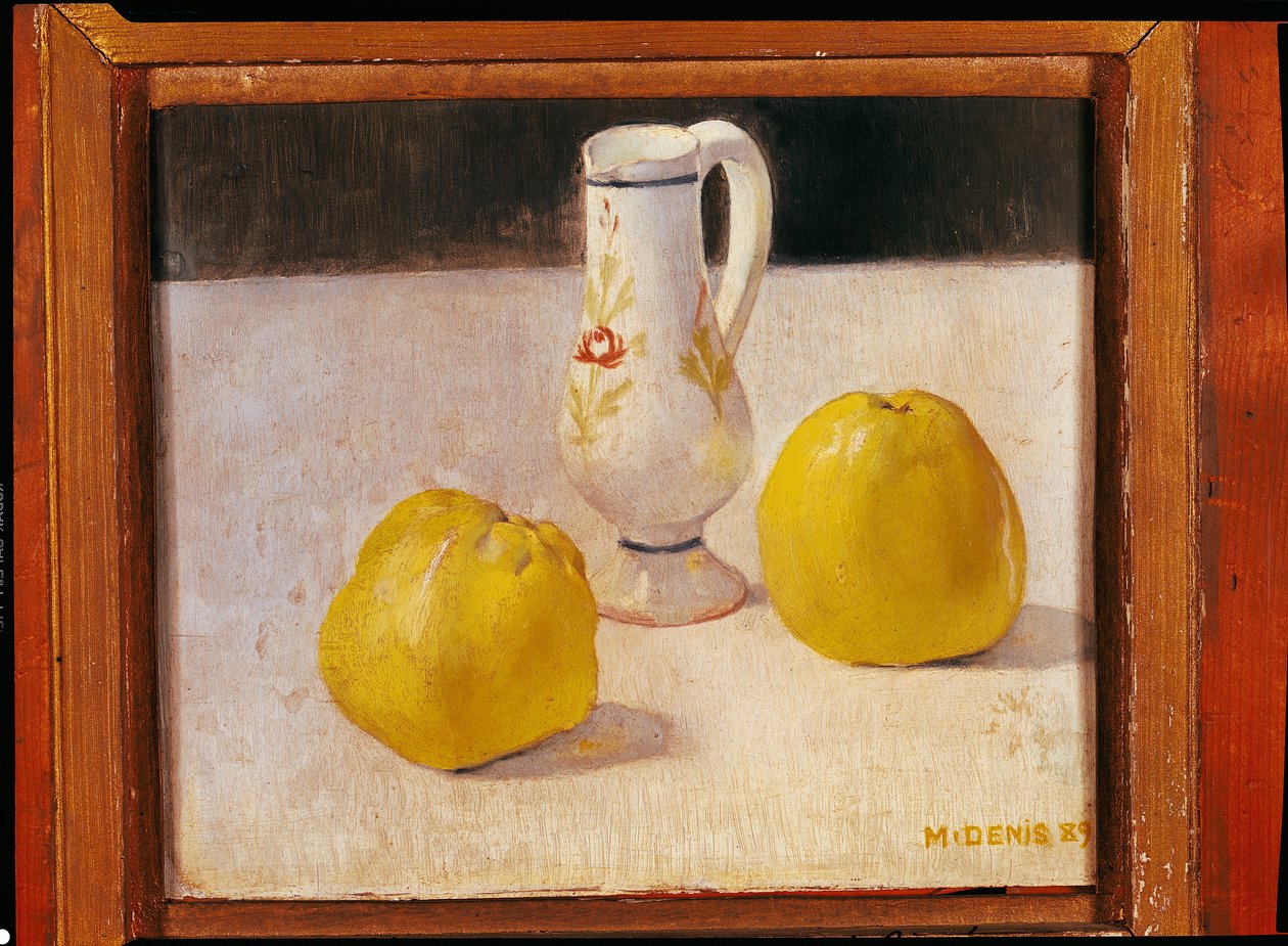 Martwa natura z jabłkami, 1889 autorstwa Maurice Denis