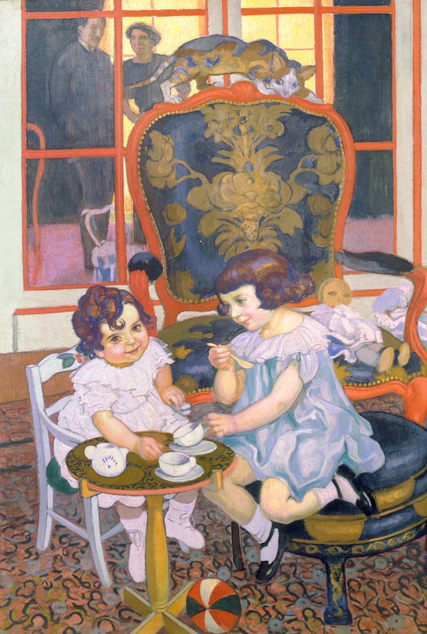 Przyjęcie herbaciane, 1919 autorstwa Maurice Denis