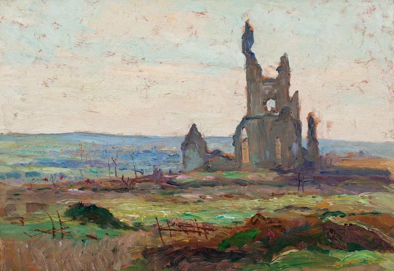 Ablain, St. Nazaire autorstwa Maurice Galbraith Cullen