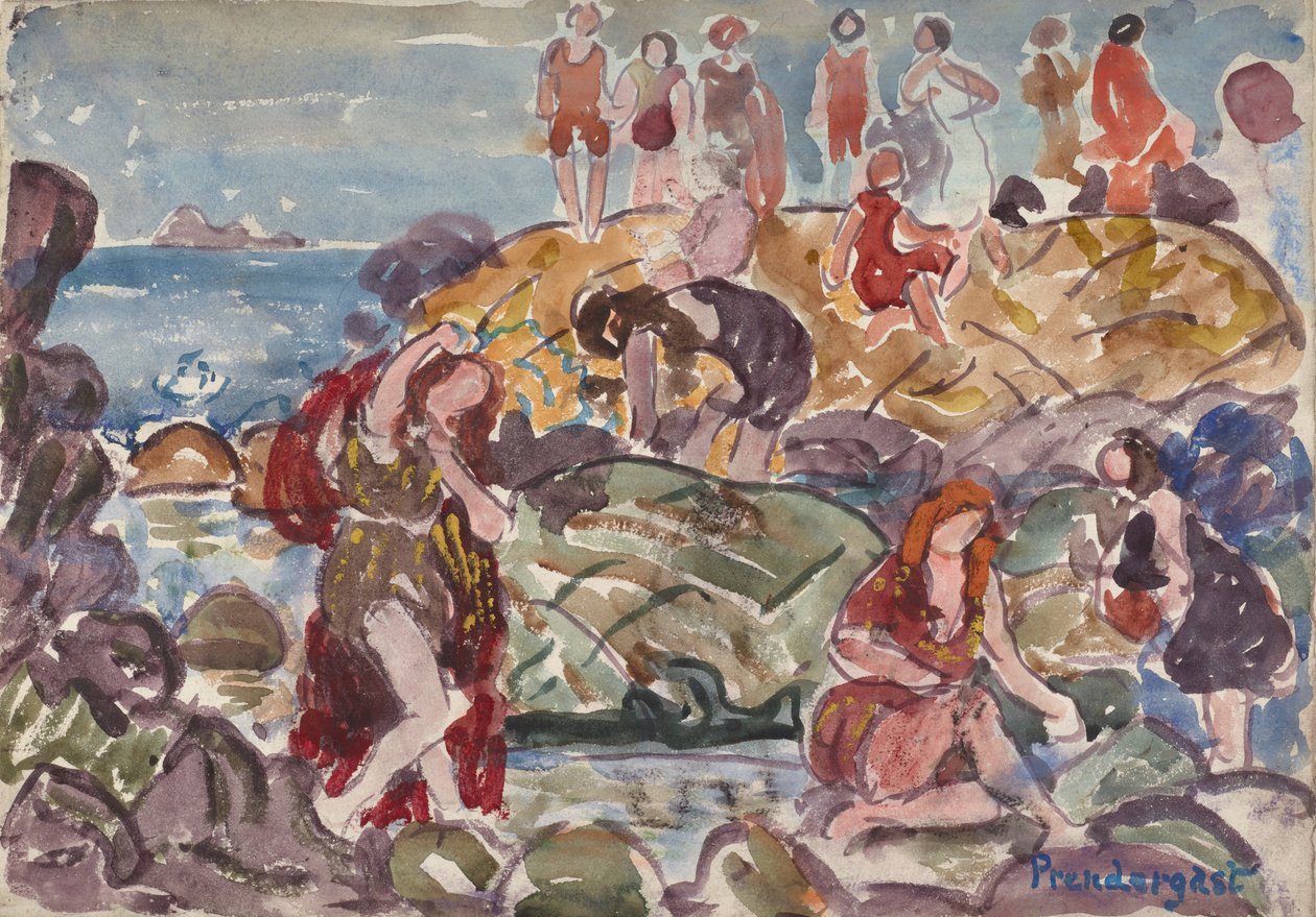 Nowa Anglia Shorenniemiecki: Wybrzeże Nowej Anglii autorstwa Maurice Brazil Prendergast