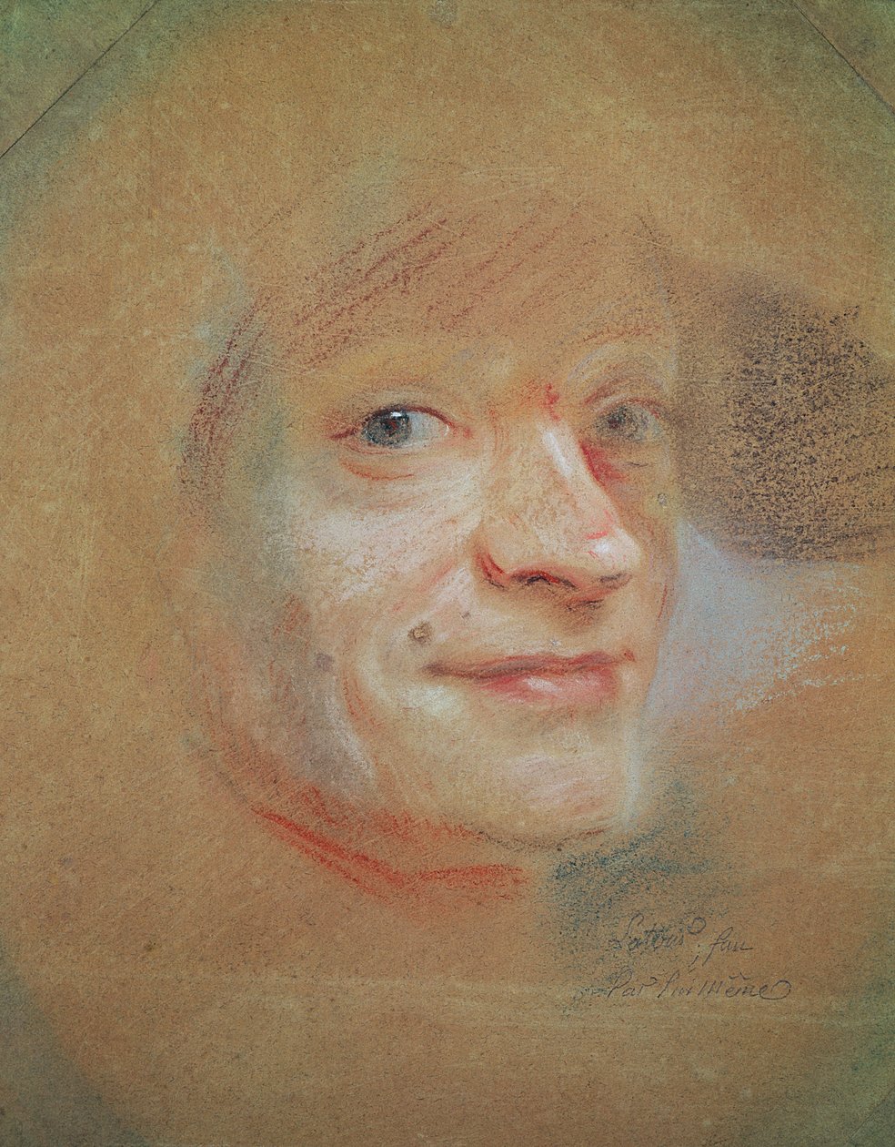 Autoportret (pastel na papierze) autorstwa Maurice Quentin de La Tour