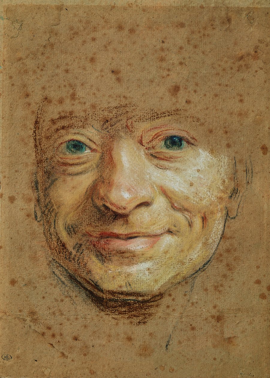 Autoportret (pastel na papierze) autorstwa Maurice Quentin de La Tour