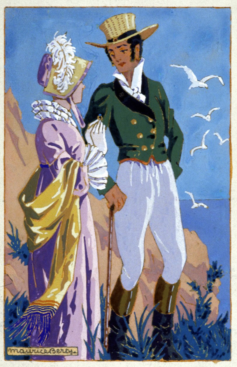 Adolf i Ellenore autorstwa Maurice Berty