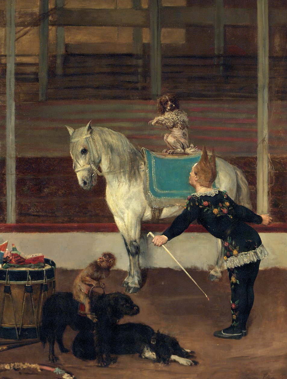 Cyrkowcy, 1875 autorstwa Maurice Blum