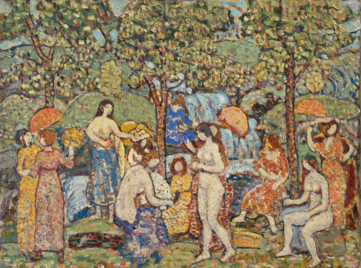 Idylla autorstwa Maurice Brazil Prendergast