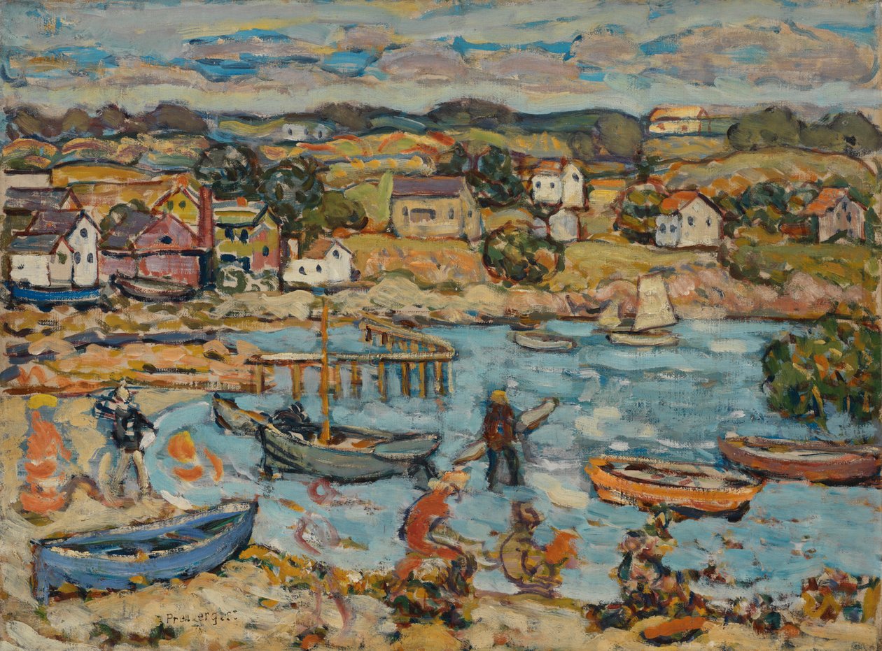 Port Marblehead autorstwa Maurice Brazil Prendergast