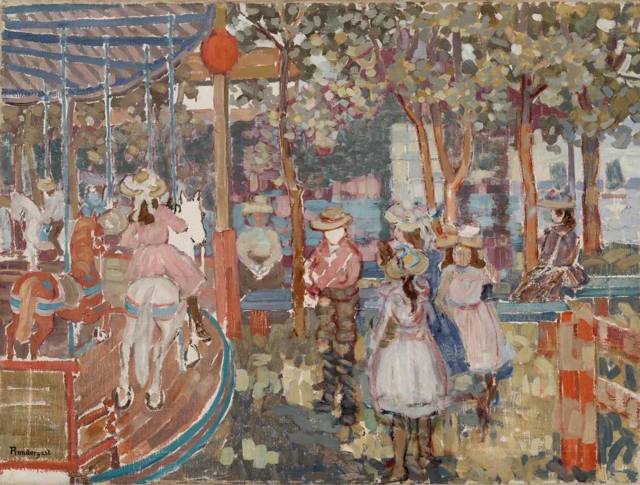 polimento carrossel autorstwa Maurice Brazil Prendergast