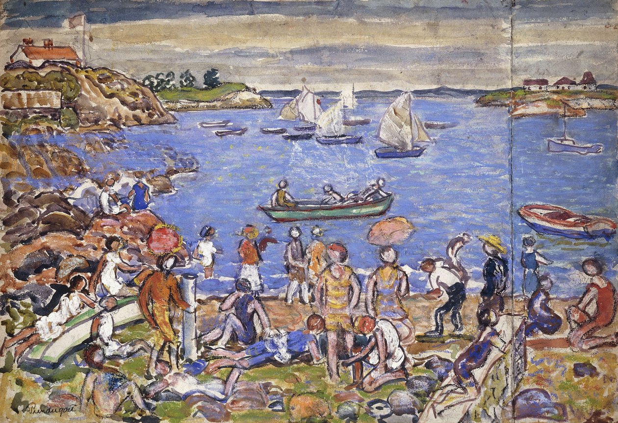 w pobliżu Gloucester, autorstwa Maurice Brazil Prendergast