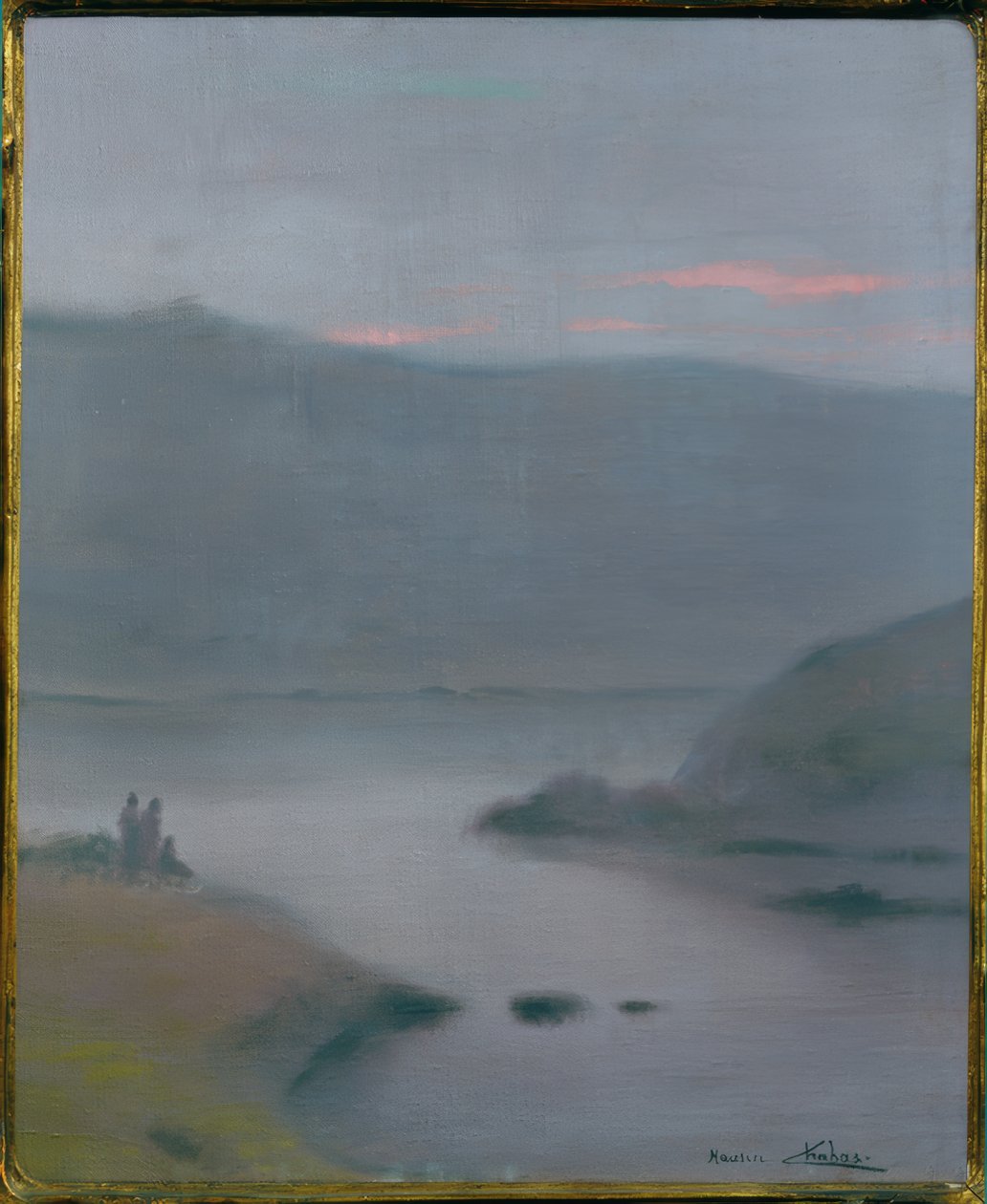 Wieś autorstwa Maurice Chabas