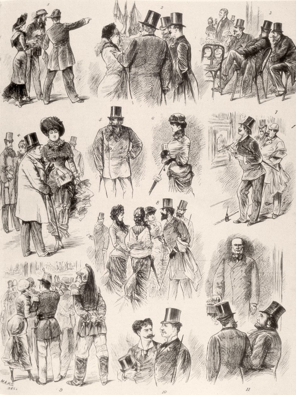 Otwarcie Salon de Paris, 1880 autorstwa Maurice Charles Mathieu Bonvoisin