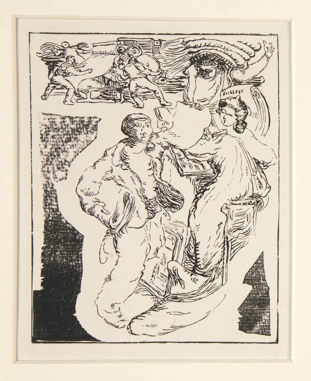 Sprzedawcy uliczni w La Pensee; Camelot i papier, s. 29 autorstwa Maurice Delcourt
