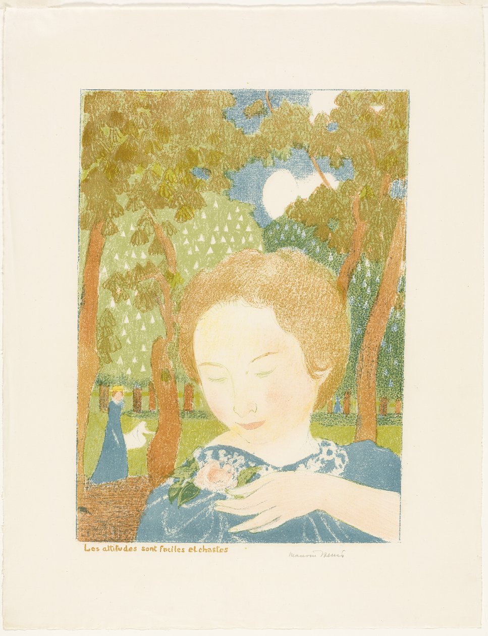 Postawy są łatwe i czyste, płyta druga od Love autorstwa Maurice Denis