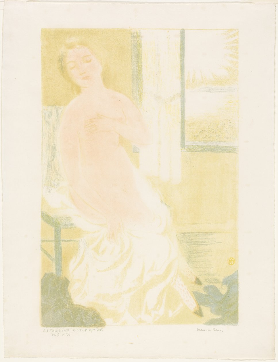 Ale to serce bije za szybko, płyta dwunasta z Love autorstwa Maurice Denis
