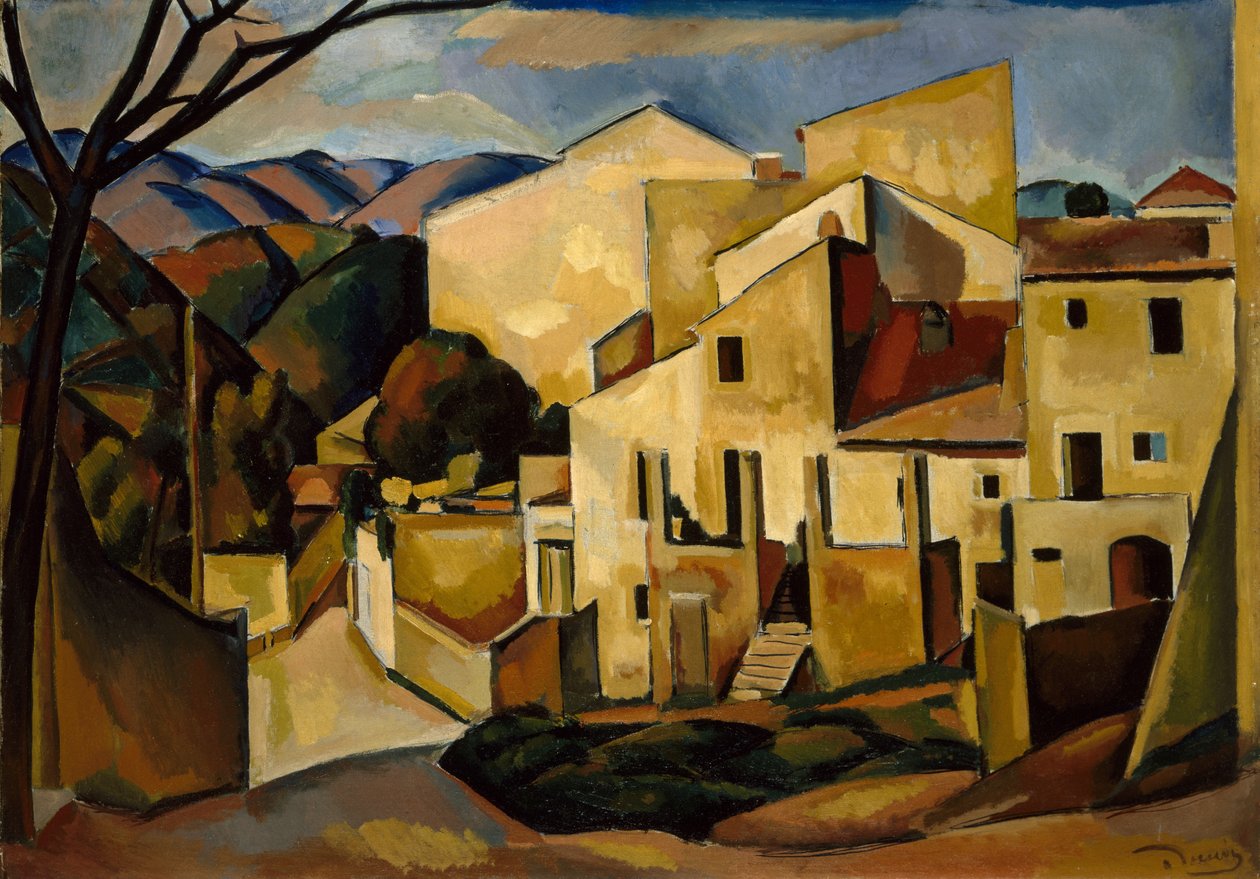 Cagnes, 1910 autorstwa Maurice Denis