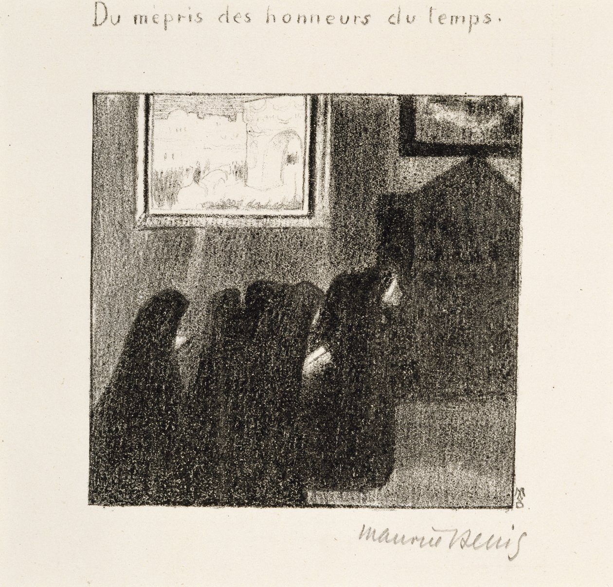 Pogarda dla honorów czasu autorstwa Maurice Denis